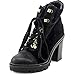 Produktbild GUESS Womens GIANCAR Leather Cap Toe Ankle Fashion Boots, Black, Size 8.0