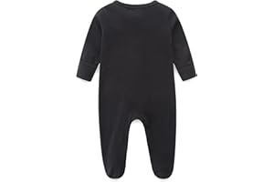 KIDDLETOWN Baby Neonato Pagliaccetto in Cotone Bambino Pigiama Ragazze Ragazzi Tutine, Neonato in Cotone Pagliaccetto Tutina a 2 Vie Cerniera a Piedini Pigiami Interi, Bambino Pigiama