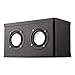Produktbild NSOP W10 Holz Wireless Bluetooth Lautsprecher, Dual-Lautsprecher Enhanced Bass mit Dual Passive Subwoofer Für Reisen, Haus, Strand, Küche, Im Freien,Black
