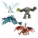 Produktbild Schleich 70138 Lavadrache + 70139 Eisdrache + 70140 Seemonster + 70141 Steinmonster
