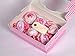 New Born Baby Cupcake Gift Set - Socks and Bibs Pink