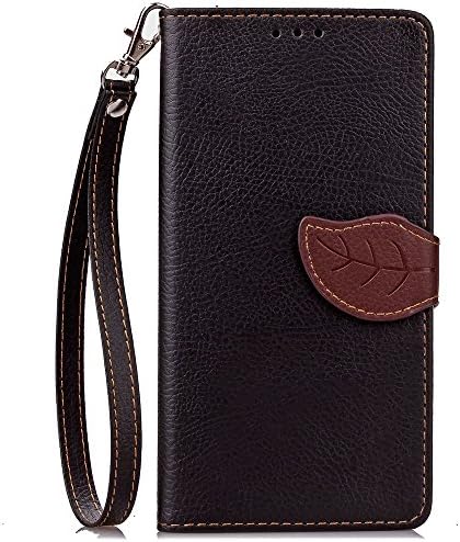 iPhone 5G/5S/5C/5SE Case - VENTER® Leather Flip Case with Flip Folio Wallet Stand up Credit Card Holder Leather Case Cover Holster for Apple iPhone 5G/5S/5C/5SE