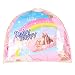 0-2 Years Baby Bed Mosquito Net, Portable Folding Travel Crib Bed Canopy Tent With Pillow,Mosquito Protection Breathable Cotton Baby Tent Beach Play Tent Mosquito Protection (Pink)