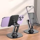 Coverzone Foldable Stand Business Model ABS + Silicone Material Tablet Smartphone Stand Desktop Stand Foldable C