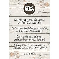 Bild Camping-Spruch