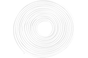 ETOPARS Guarnizione Porta Auto U Forma 10M Bianca Gomma Auto Bordo della Striscia Guardia Protezione Paracolpi Strisce Guarnizioni Proteggi Portiera