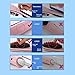 BEAUTY STAR® Hair Straighteners, Soriace Professional Digital Anti Static Ceramic Hair Straightening Brush Heating Detangling Hair Comb Paddle Brush For Faster Straightening Styling (Pink)
