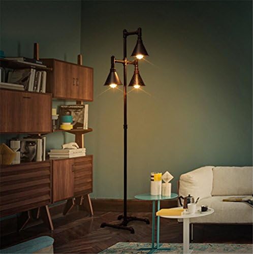 WYJD Floor Lamps ® Universal Lighting and Decor Torchiere Floor Lamp with 3-Lights, Iron