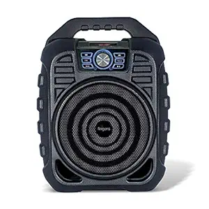 FINGERS Knockout Rugged 32 Watt Truly Wireless Bluetooth Portable Speaker (Black)