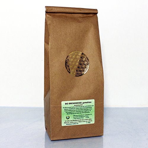 Preisvergleich Produktbild Regenbogenkreis Brennnesselpulver Rohkost Tüte 400g