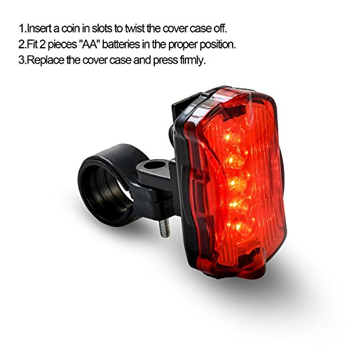 ONEU Fahrrad Licht Frontlicht Kopfleuchten, 3 Helligkeiten Wasserdicht LED Stirnlampen,Batterie Betriebene LED Scheinwerfer für Laufen,Höhlenforschung,Joggen,Camping,Wandern Mit 5400mAh LG Akuu - 2