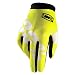 Produktbild 100% Prozent iTrack Handschuhe Clarino MTB DH MX Motocross Enduro Offroad Quad, HU-GLO-0002, Farbe Neon Gelb, Größe M