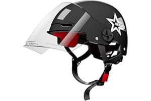 ACMEDE Helmet Casco Ciclismo con Occhiali Rimovibili Visiera Casco Bici Regolabile Uomo Donne Casco MTB Mountainbike Sicurezza Protezione Robusto Casco Bicicletta Ciclismo per Uomini e Donne