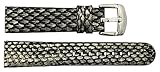 Moog Paris Mehrfarbig Kalbsleder Uhrenarmband, Dornschließe, 20mm Uhrenarmband _ B20001