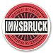 Produktbild 2 x 10cm/100mm Innsbruck Österreich Fenster kleben Aufkleber Auto Van Wohnmobil Glas #6574