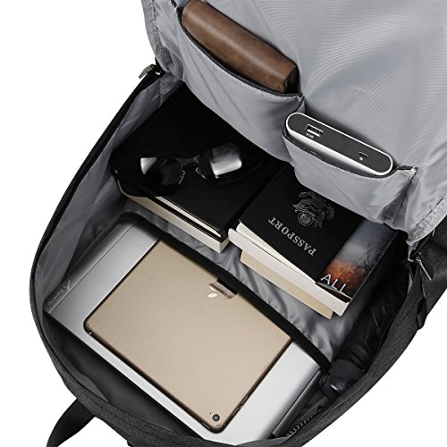 Trendiger Laptop Notebook Rucksack Schultasche  f  r 15 6  Notebook  2 Seitentaschen  Innentaschen   f  r Schule  Studium  Reisen  Gaming  Wandern  Ca