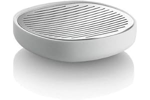 Alessi PL04 W designerska mydelniczka, stal nierdzewna, biała, jeden rozmiar