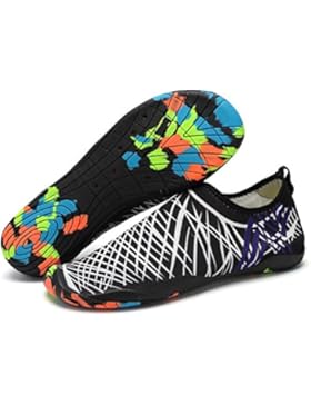 Eagsouni Unisex Strandschuhe Aquaschuhe Schwimmschuhe Barfuß Schuhe Badeschuhe Wasserschuhe Surfschuhe für Damen...