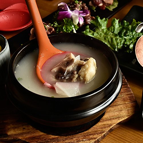 4YANG 8er Set Silikon Küchenhelfer -Perfekt zum Kochen und Backen, Küchenzubehör-Hitzebeständige Pfannenwender Turner, Schaumlöffel , Schöpfkelle , Löffel, Löffel Spatel, Spoonula, Küchenspatel, Basting Pinsel (Bunt) - 4