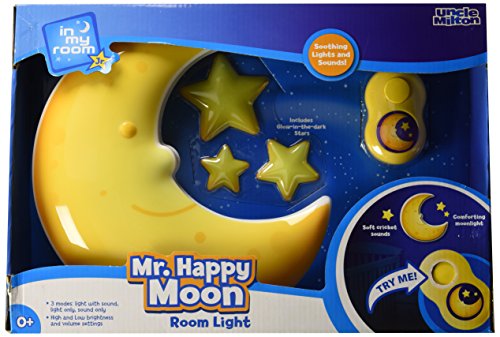 Uncle Milton in My Room Junior Mr. Happy Moon, Multi Color