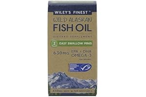 Wiley's Finest Easy Swallow Minis Fish Oil - 60 caps (Pack of 2)