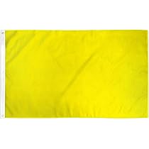 AZ FLAG Drapeau Jaune Avec Croix De Saint-André Noire 90x60cm Drapeau
