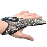 Mantenga el dedo índice de daño durante la conducción de la línea al lanzar, pero de manera más cómoda y flexible que un guantes de dedo completo.