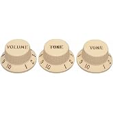 Fender Aged Strat Knobs Vintage Aged 3'l&uuml; Potans D&uuml;ğmesi