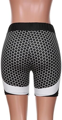 Women Legging,Internet Womens 3D Print Yoga Skinny Workout Leggings Cropped Sports Training Shorts Exercise Running Yoga Sports Fitness Gym (M, Black)