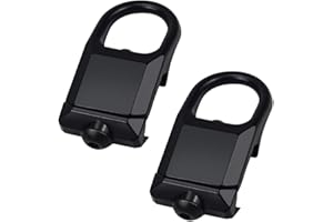 CENPEK 2 szt. Adapter do paska prowadzącego płyta montażowa zdejmowany pasek do szyn Picatinny 20 mm zacisk szybkiego zwalniania adapter