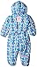Hatley Baby-Girls Infant Winter Puffer -Butterflies Snowsuit, Blue, 12-18 Months