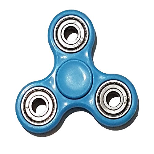 Tri fidget Hand Spinnner,Toy,Stress Reducer Ultra Durable High Speed Bearing Fidget Spinner Finger Toy Perfect For ADD/ADHD/Anxiety/Autism And Stress Relief Adult Children,Office Desk Gadget (BLUE WITH SILVER) Tri fidget Hand Spinnner,Toy,Stress Reducer Ultra Durable High Speed Bearing Fidget Spinner Finger Toy Perfect For ADD/ADHD/Anxiety/Autism And Stress Relief Adult Children,Office Desk Gadget (BLUE WITH SILVER)