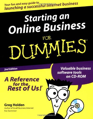 Starting an Online Business for Dummies with CDROM (For Dummies (Computers))