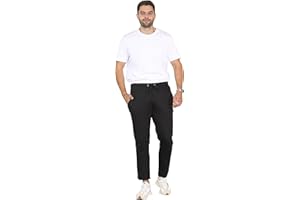 H&F Jogging Pants Mens Tracksuit Bottoms Trousers Casual Mens Joggers for Men UK Zip Pockets Elasticated Cuff Classic Jog Pants Jog Sweatpants Sports Joggers Leisure Gym Yoga Pants