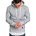 Produktbild Btruely Kapuzenpullover Männer Slim Fit Sweatshirt Herren Pullover Hooded Langarmhemd Winter Trainingsanzug Langarmshirt Vintage T-Shirt