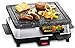 Princess Party 4 Stone - Set raclette con accesorios, color gris y blanco