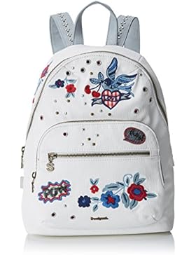 DESIGUAL RUCKSACK DAMEN BOLS DENIM FLOWERS LIMA 18SAXD07