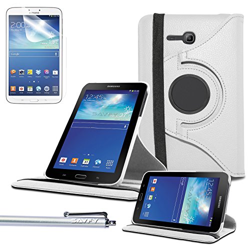 SAVFY Samsung Galaxy Tab 3 7.0 Lite Hülle T110 T111 T113 T116 Hülle Etui Case ultradünn Schutzhülle Cover