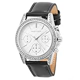 David Lenox Uhr analog Quarzwerk mit Leder Armband DL0226