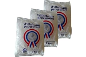 FORTUIN Wilhelmina Peppermunt Pastillen 3 Beutel á 1000g (Pfefferminz)