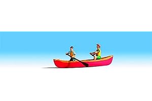 Noch - 16805 - Modélisme Ferroviaire - Canoë avec Figurine - Non Flottable