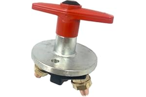 SENB Battery Disconnect Switch Isolator Cut Off Battery Power Switch for Marine Boat RV ATV DC 12V-60V