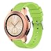 Produktbild Artistic9 Watchband Strap für Samsung Galaxy Watch 42mm - 20mm Sport Silikon Armband mit Metallverschluss,Ersatzarmband Bandlänge 220mm