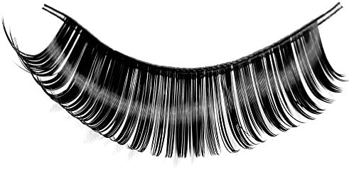 Guisee Professional Pink Metallic Chrome Eyelash Curler and 10 Pairs Handmade Short Paragraph Thick False Eyelashes - Silicone Rubber Refill Replacement Pads Included (Style 2)