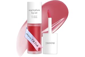 NOONI Koreansk läppolja - Appleplum - Plumping & återfuktande tonad
