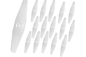 eupdd 16 Pezzi Lama per Decespugliatore: 15cm Lama Decespugliatore, Lame per tagliaerba in metallo, Lame di ricambio per tosaerba elettrici, Lame di ricambio per tagliaerba per Giardino, Parco