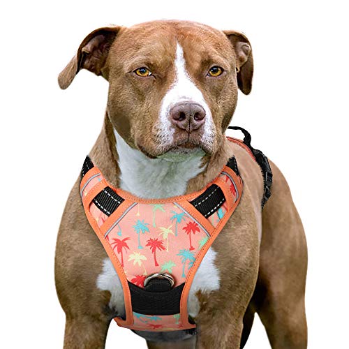 Arnes para Perros Arnes Anti-Tirones Suave Ajustable Color Rosa Talla L