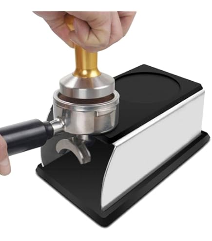 Kaffee-Tamper-Halter Aus Edelstahl & Silikon – Stabler Stand Für Espresso-Siebträger