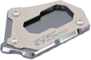BROEL Prolunga cavalletto Laterale Moto per BMW per R1250GS per R 1200 GS LC ADV R1250GS per Adventure R 1250 GS Prolunga cavalletto Moto Prolunga cavalletto Laterale Cavalletto Laterale 2013-2020 (Color :
