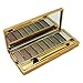 Ucanbe 9 Colors Flash Diamond Eyeshadow Palette Dramatic Glitter Eye Makeup Kit,No.6